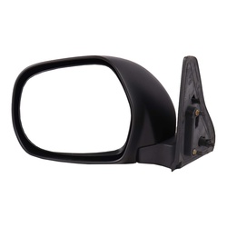 Toyota Land Cruiser Prado Kzj120 Lj120  02 -  08 Black Manual Side Mir