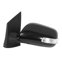 Side Mirror Toyota Belta 7 Wires Power+Fold+LED Black 2008 - 2013 Rhs