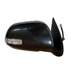 Side Mirror Toyota Hilux Vigo 7 Wires Black With Lamp 2012 - 2014 Rhs