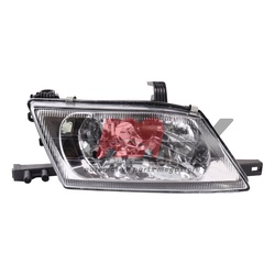 Head Lamp Nissan Wingroad Y11 Clear Glass Lens Rhs