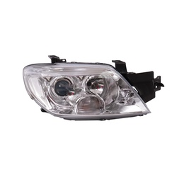 Head Lamp Mitsubishi Outlander 2005 - 2006 Smoked Rhs