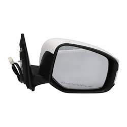 Side Mirror L/C FJ200 to LC300 9 Wires For Facelift P/White Rhs