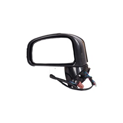 Nissan Tiida Versa New Black Electrical Autoback Side Mirror W Lamp Lh