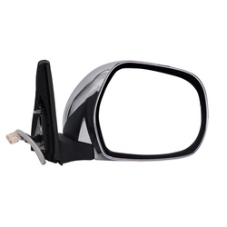 Side Mirror Toyota Prado Fj120 5 Wires Power+Fold Chrome 2003 - 09 Rhs