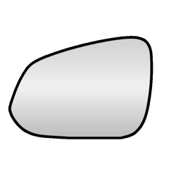 Mirror Glass Only  Toyota Rav4 W/ Heat 2020 Lhs